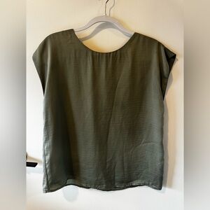 Forever 21 Sage Green Blouse